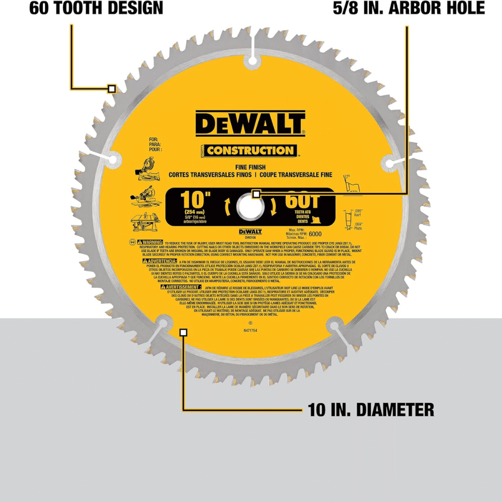 dewalt skill saw blades
