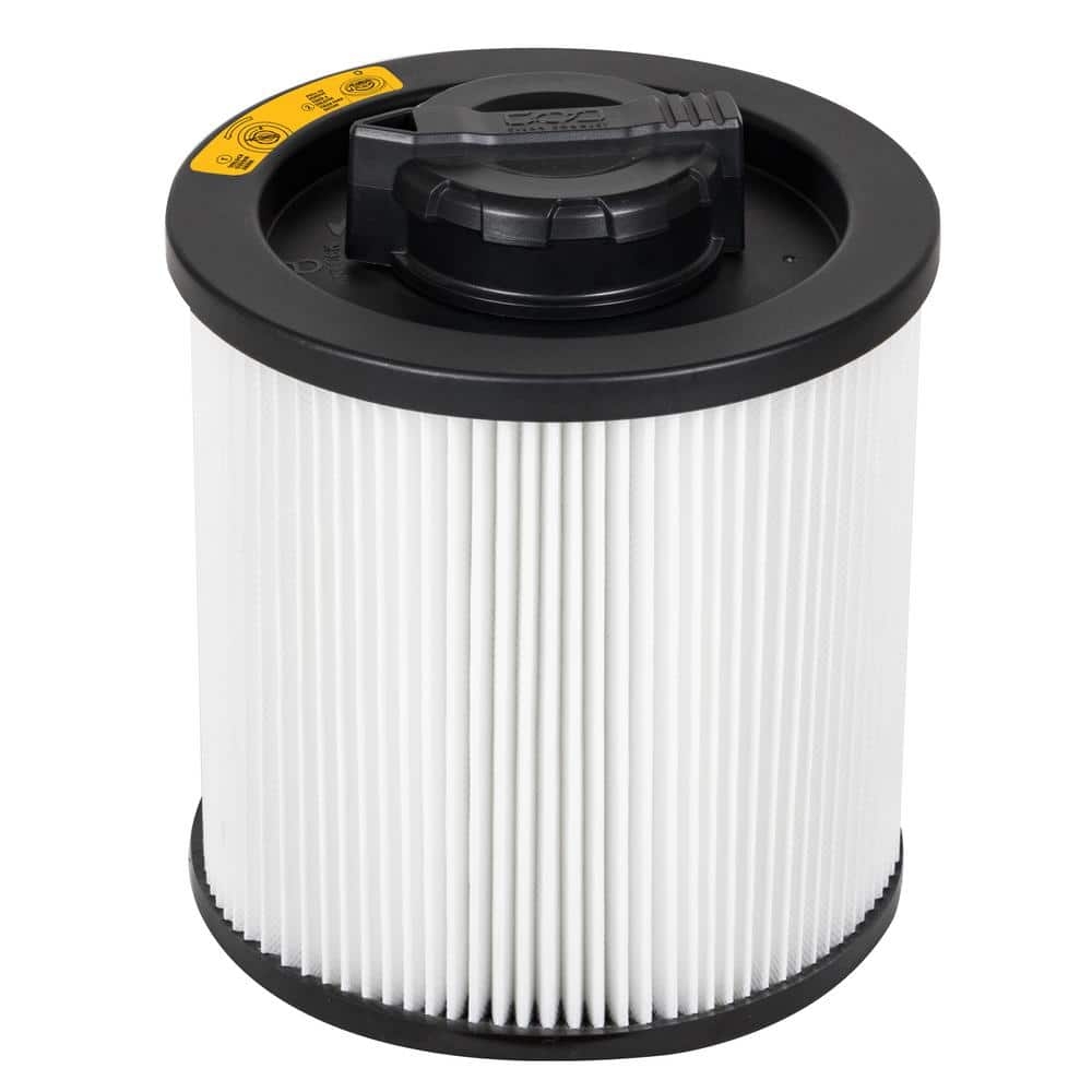DEWALT 6 Gal To 16 Gal Cartridge Filter For Regular For Wet Dry Vacuum DXVC6910 The Home Depot