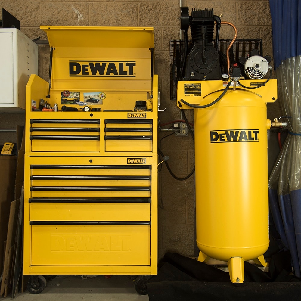 DEWALT 60 Gallon Stationary Electric 175 PSI Vertical Air 