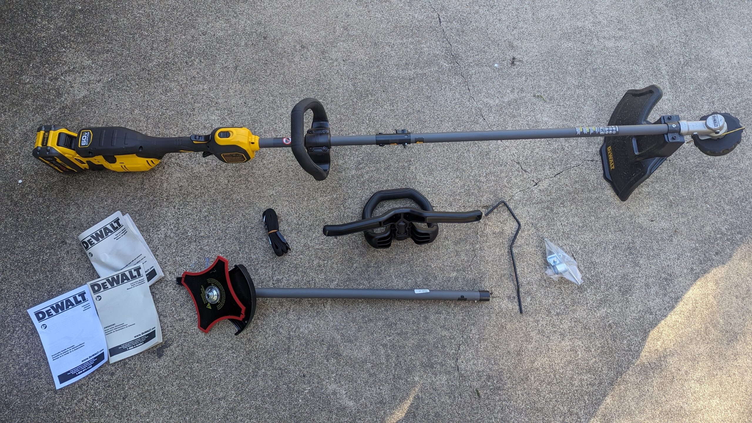 Dewalt 60V Max 17in Brushless Attachment Capable String Trimmer Kit U0026 Brush Cutter Attachment Review Top Ten Reviews