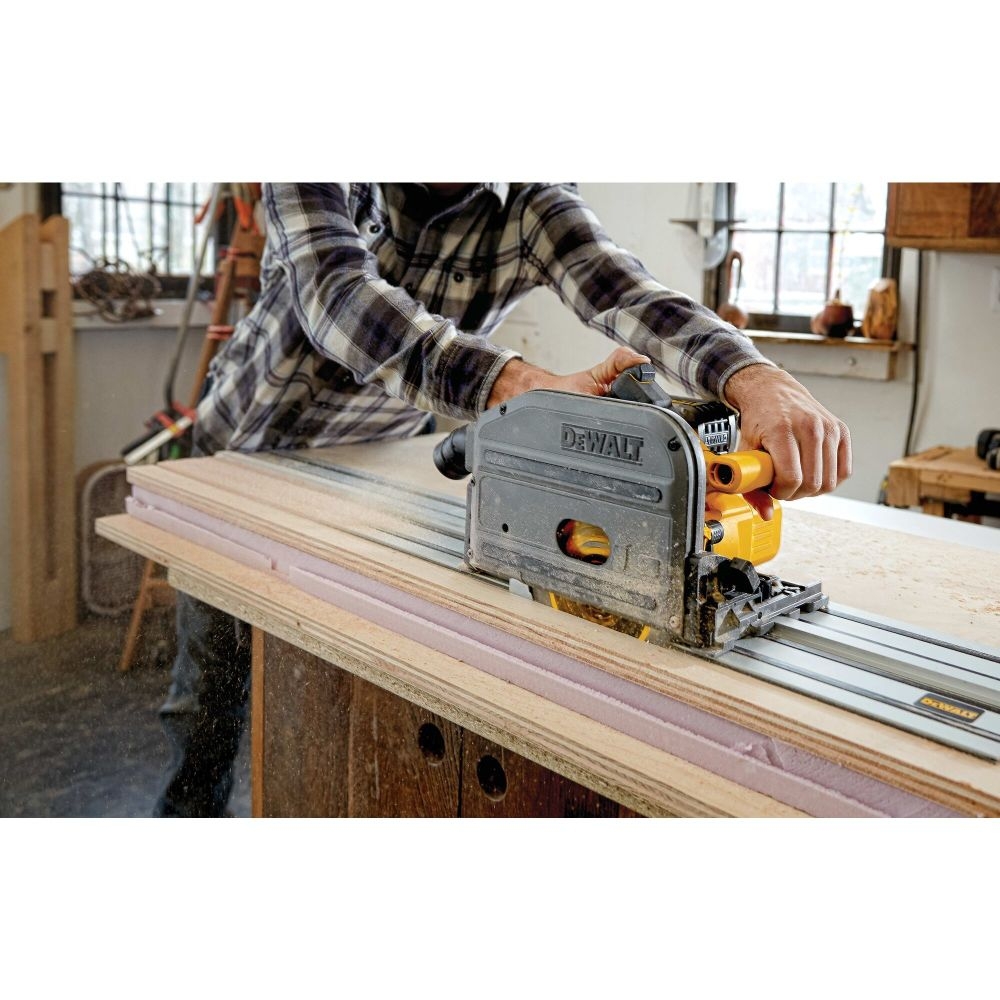 DEWALT 60V MAX 6 1 2in 165mm Cordless TrackSaw Bare Tool 