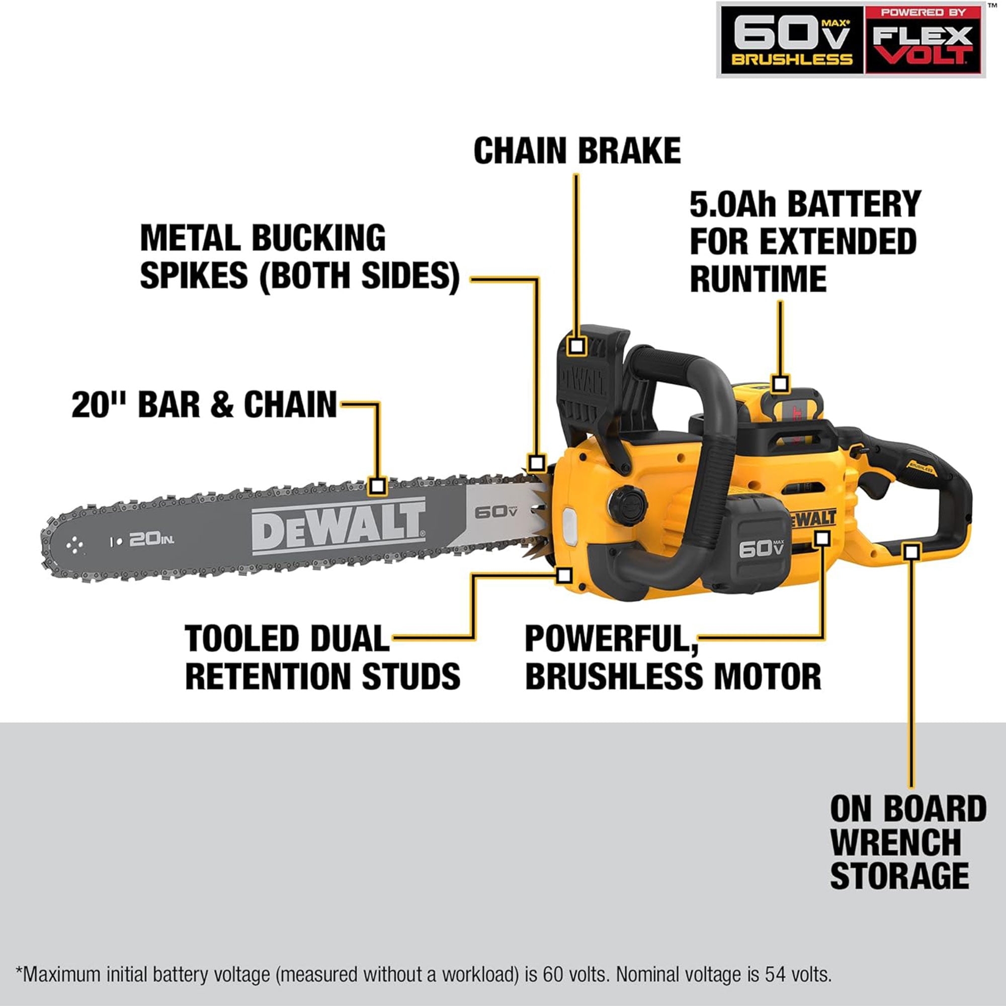 DeWalt 60V MAX Brushless Cordless 20