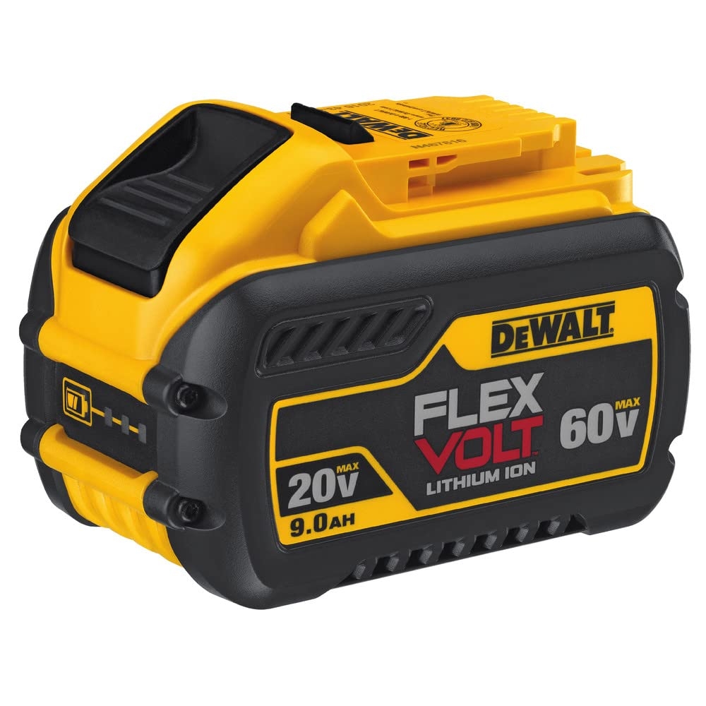 DEWALT 60V MAX FLEXVOLT Lithium Battery With Charger 9 Ah DCB118X1 Amazon