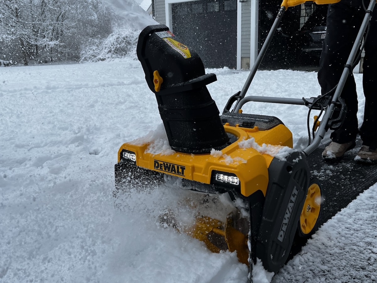 DEWALT 60V Snow Blower Review Tool Box Buzz Tool Box Buzz