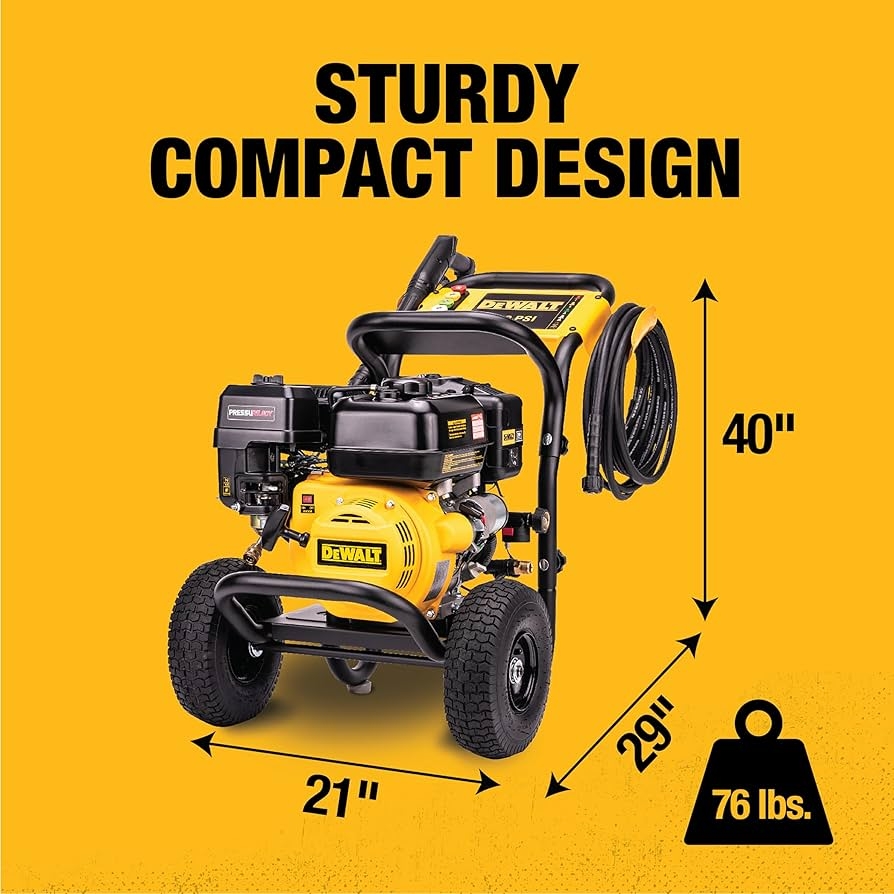 dewalt power washer 3400 psi
