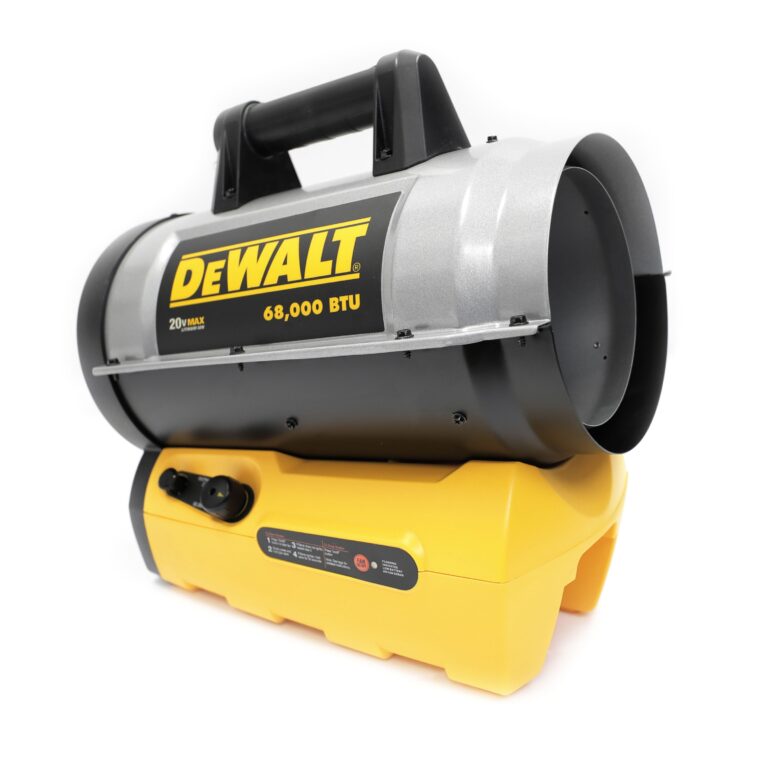 DEWALT 68000 BTU Outdoor Portable Forced Air Propane Heater DXH70CFAVH At Lowes