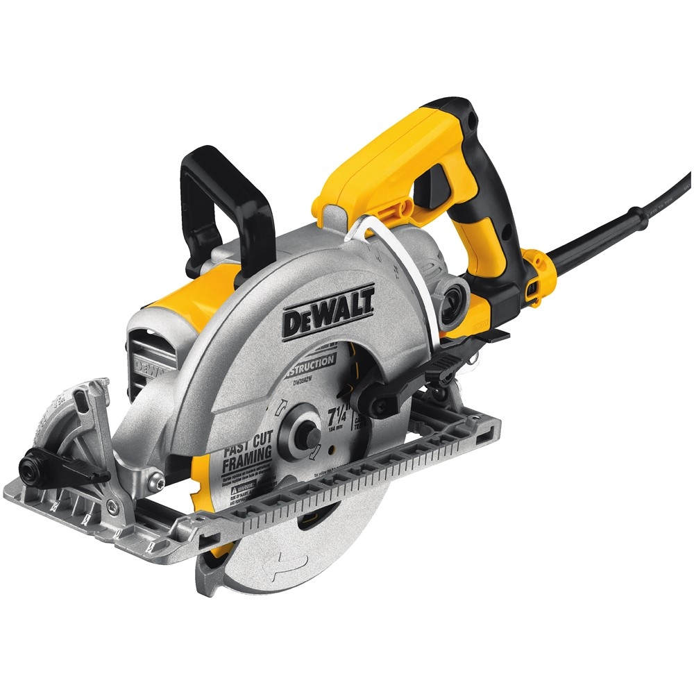 DEWALT 7 1 4 In 18mm Worm Drive Circular Saw With Electric Brake