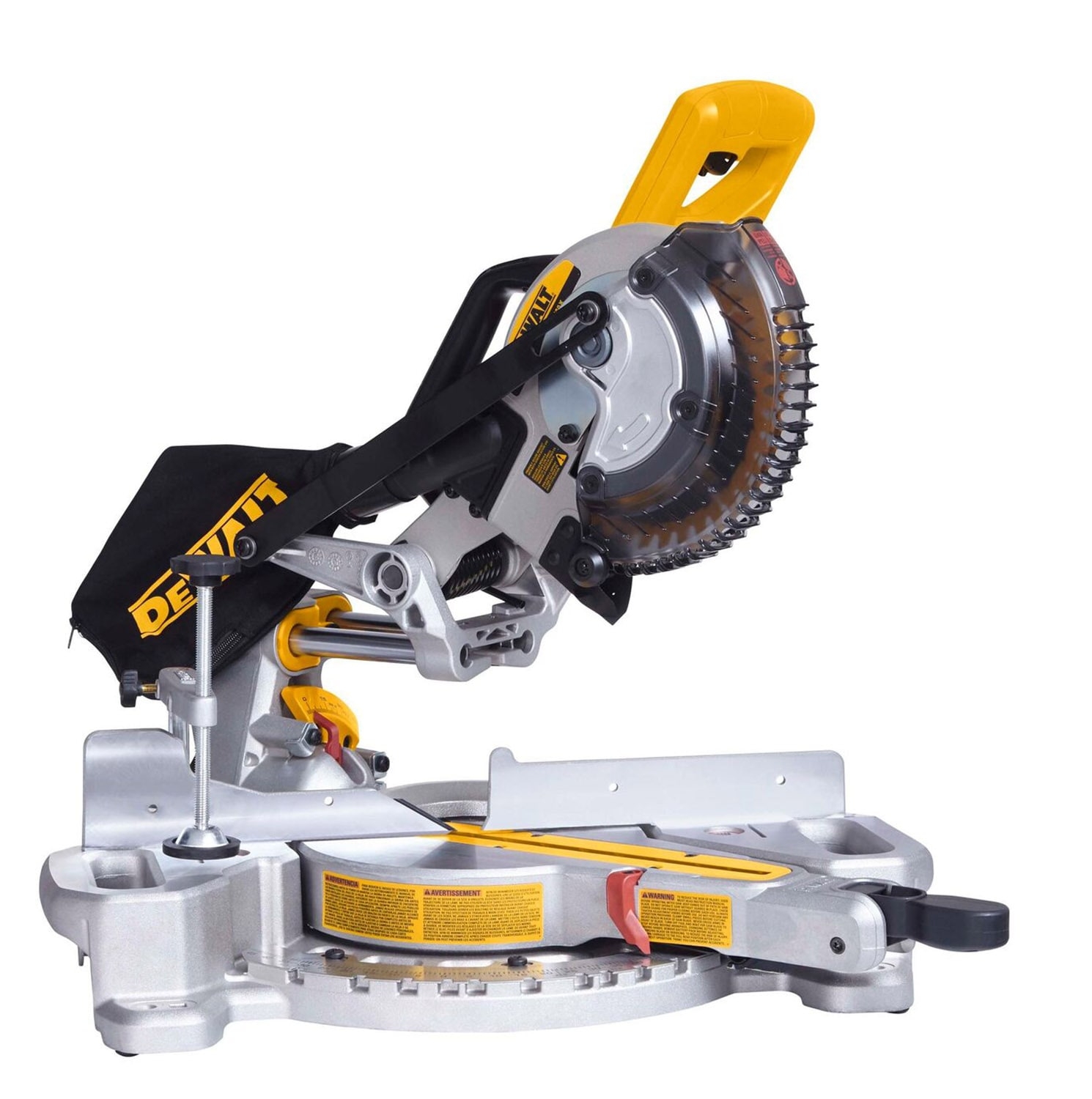 DEWALT 7 1 4 in 20 volt Max Single Bevel Sliding Compound Cordless Miter Saw