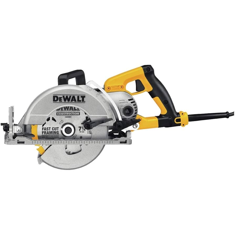 DEWALT 7 1 4 Inch Circular Saw 15 Amp Worm Drive Corded DWS535B Amazon