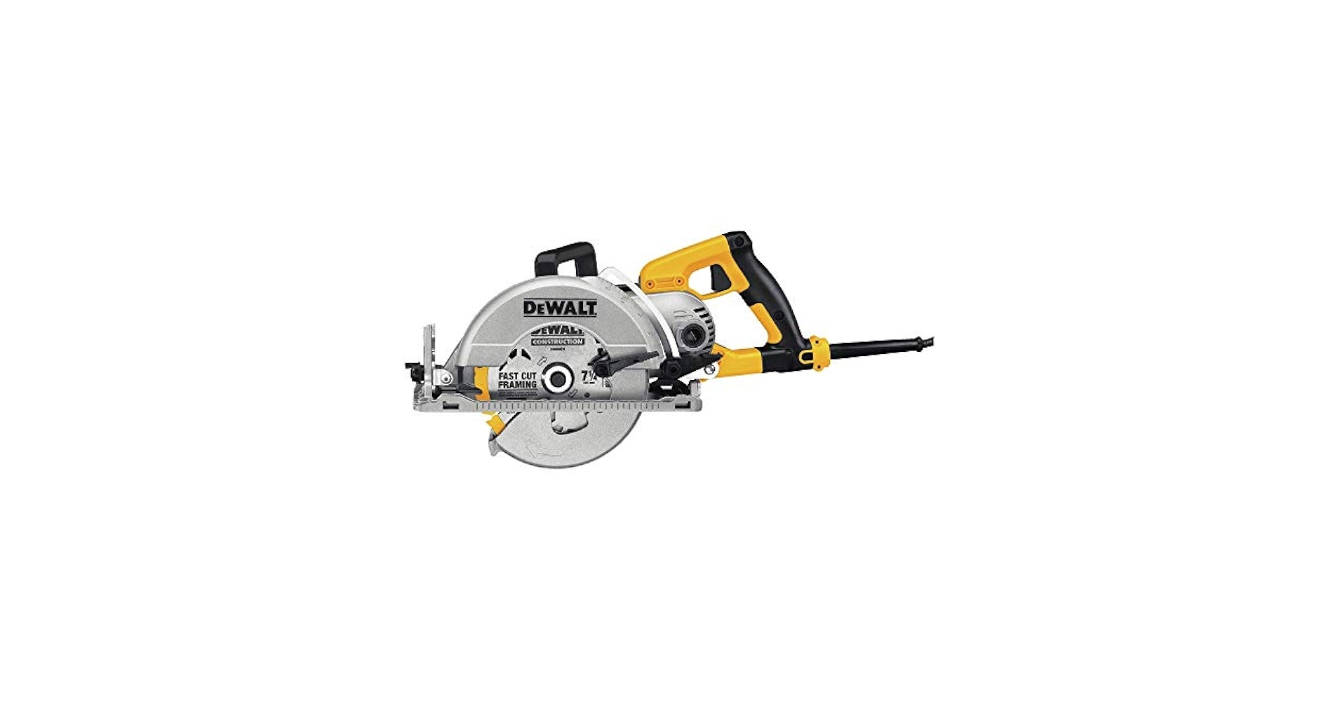 DEWALT 7 1 4 Inch Circular Saw 15 Amp Worm Drive Corded DWS535B Amazon