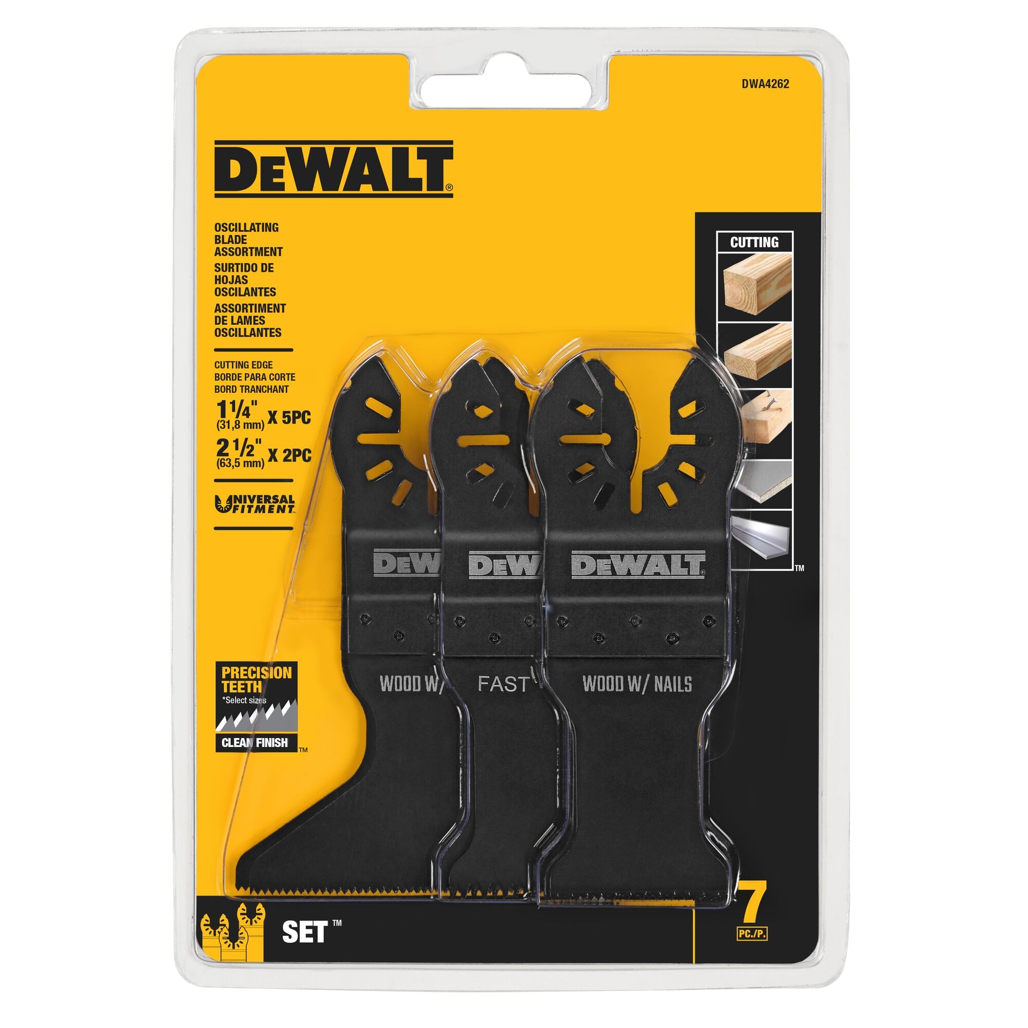 dewalt oscillating tool bits