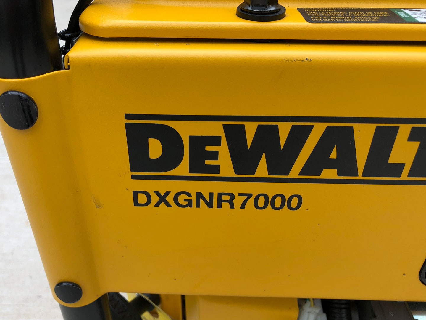 Dewalt 7000 Watt Portable Generator Superiorland Rental