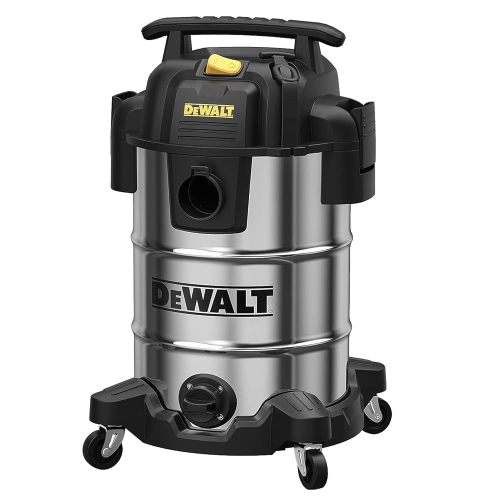 DEWALT 8 Gallon Wet Dry Vacuum Bundle With POWERTEC 2 1 2 Inch 