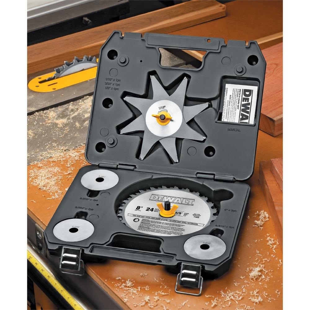 dewalt table saw dado blade
