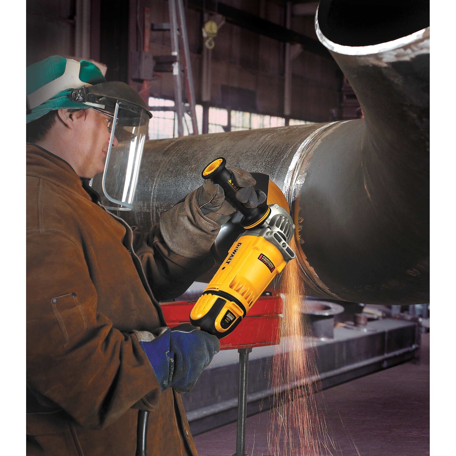 DEWALT 9 in 15 Amp Trigger Switch Angle Grinder