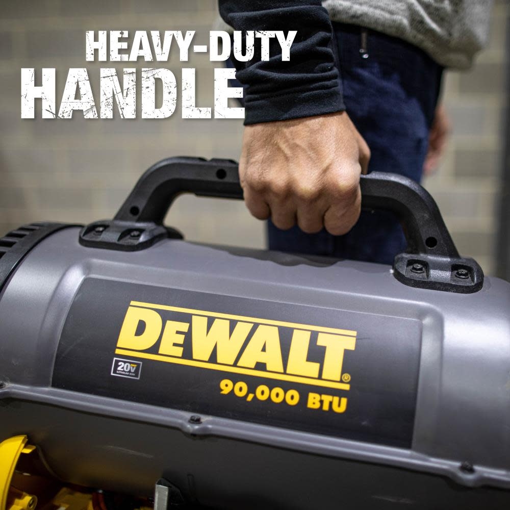 dewalt cordless space heater