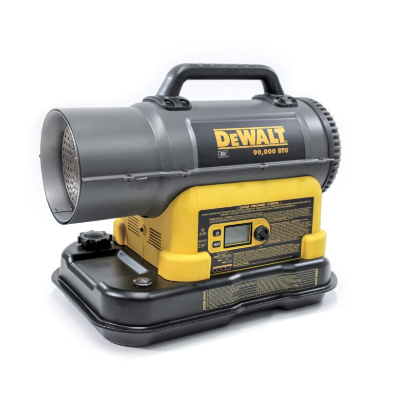 DEWALT 90000 BTU Forced Air Indoor Outdoor Kerosene Heater