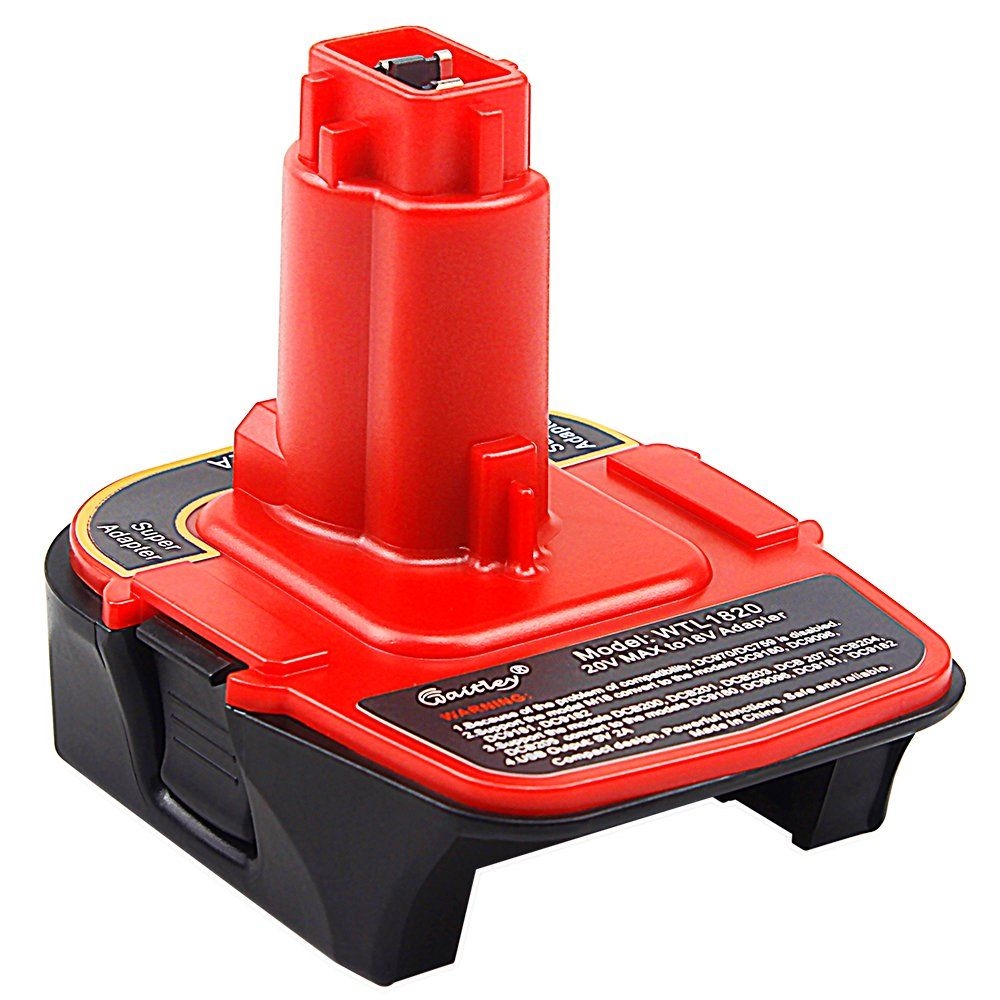 Dewalt Adapter For DEWALT DCA1820 20V Battery Adapter Converter 