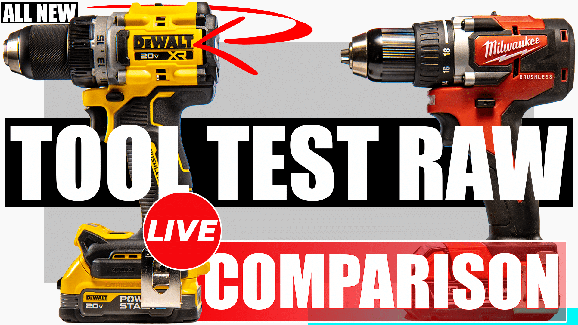 dewalt drill vs milwaukee drill