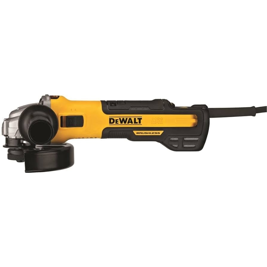 DEWALT Angle Grinder 5 To 6 Inch Variable Speed Slide Switch 