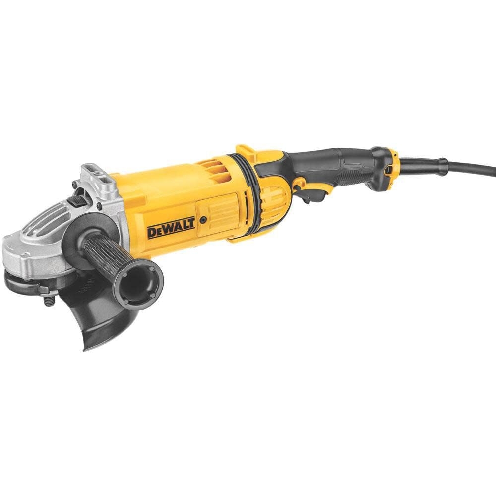 DEWALT Angle Grinder 7 Inch 8 500 RPM 4 7 HP DWE4557 Yellow Power Angle Grinders Amazon