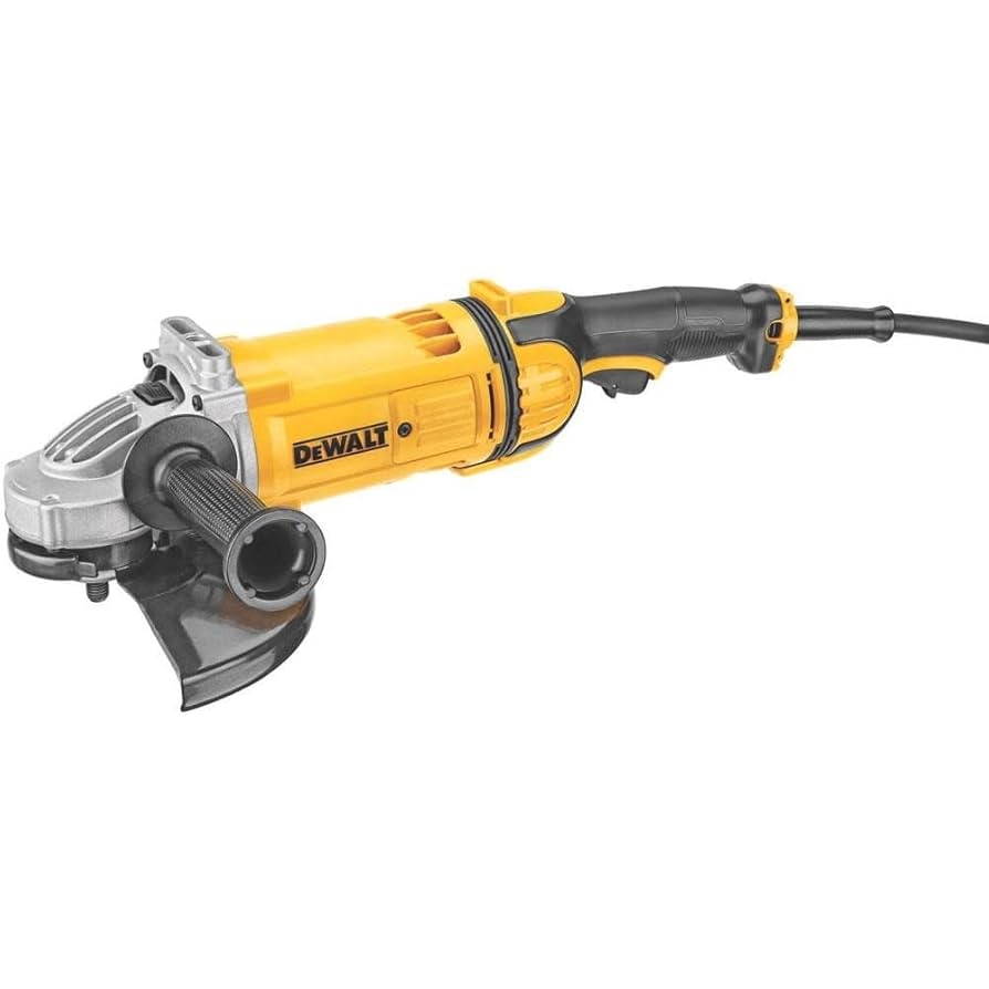DEWALT Angle Grinder 9 Inch 4 7 HP 6 500 RPM With Dust Ejection System Corded DWE4559N Power Angle Grinders Amazon