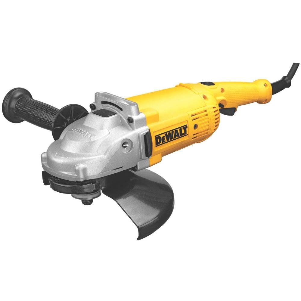 DEWALT Angle Grinder 9 Inch 6 500 RPM 4 0 HP DWE4519 Yellow Power Angle Grinders Amazon