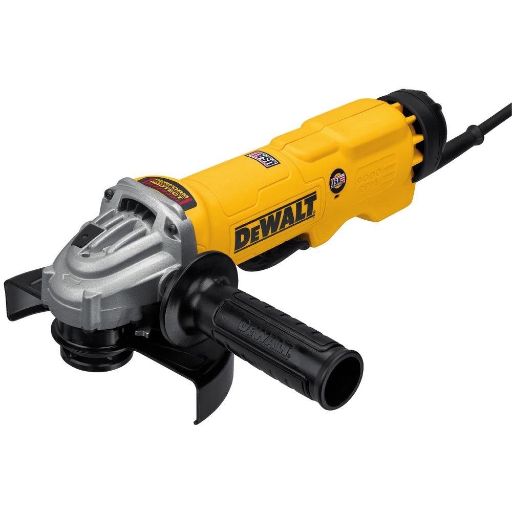 DEWALT Angle Grinder Tool 6 Inch Paddle Switch With No Lock On 13 Amp DWE43144N Yellow Amazon