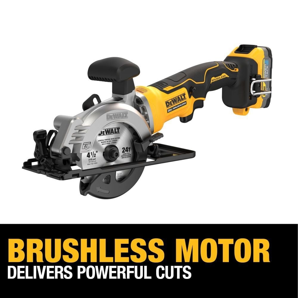 DeWalt Atomic 20V MAX Brushless 4 1 2