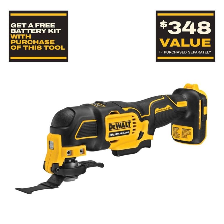 DEWALT ATOMIC 20V MAX Cordless Brushless Oscillating Multi