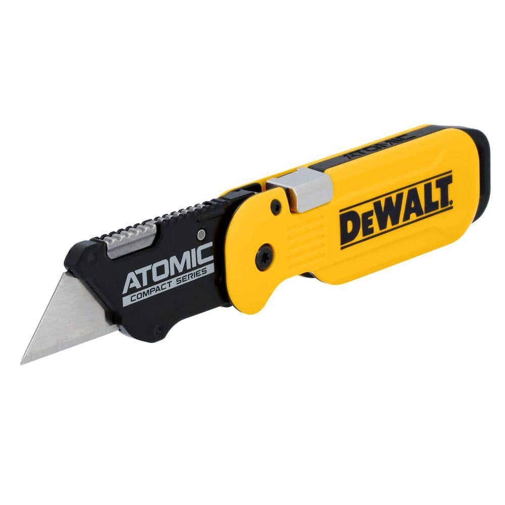 DEWALT Atomic Folding Utility Knife DWHT10990 The Home Depot