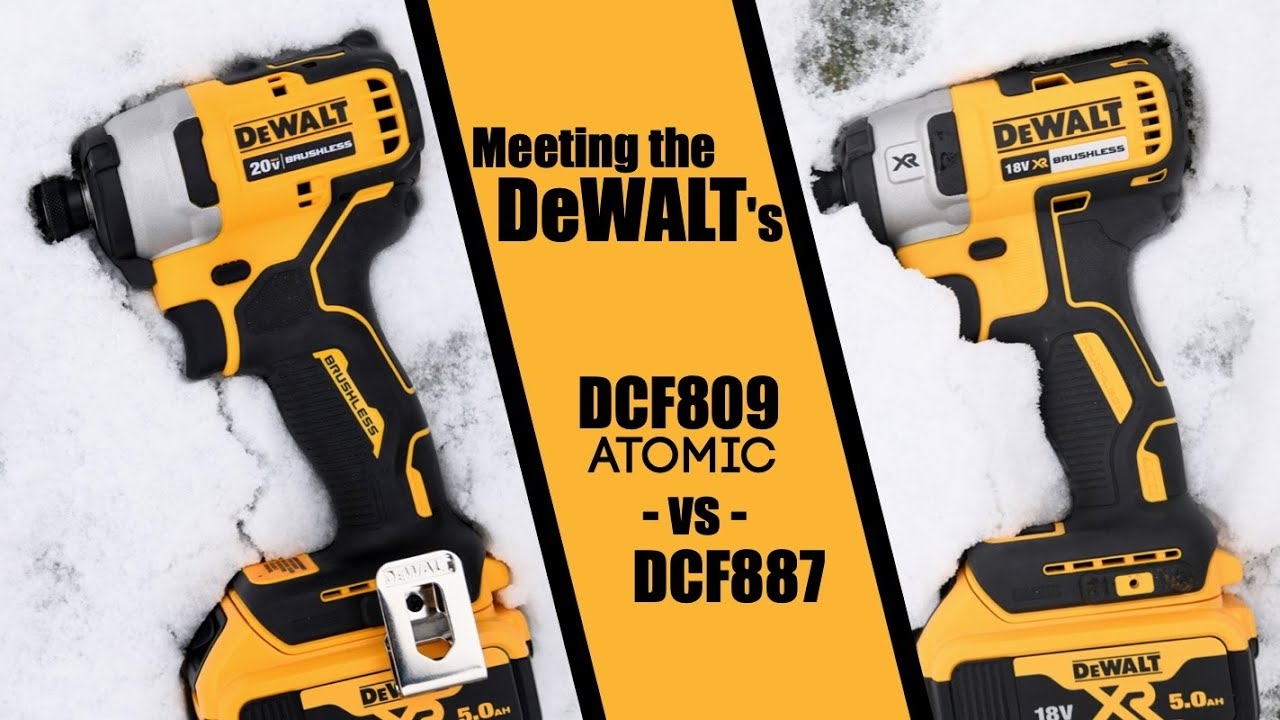 Dewalt Atomic Vs Dewalt XR YouTube