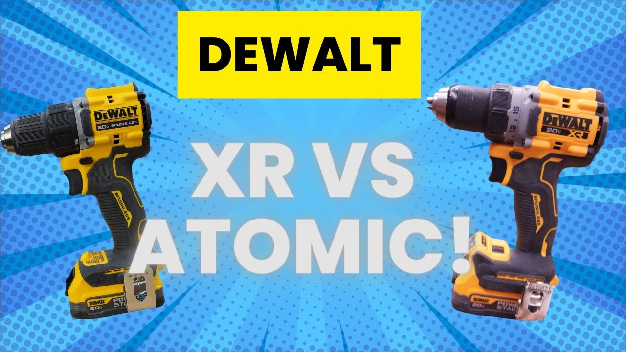 Dewalt Atomic Vs XR How Much Of A Difference Is It YouTube
