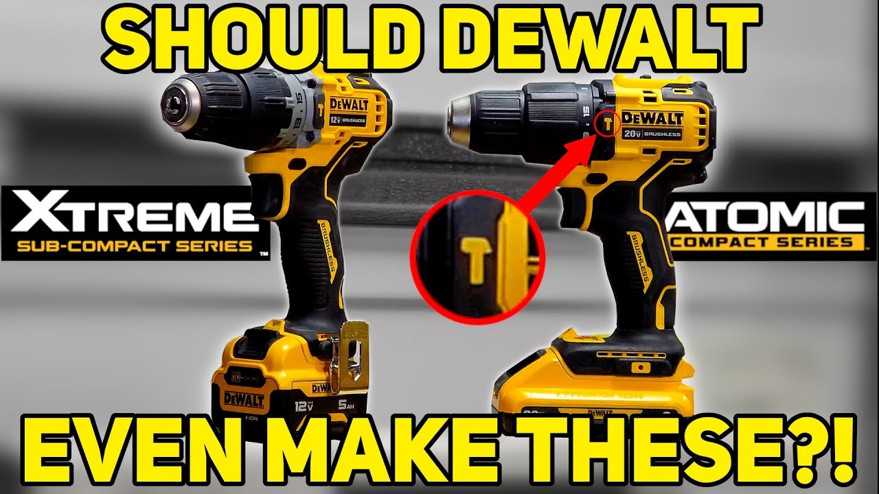dewalt xr vs atomic