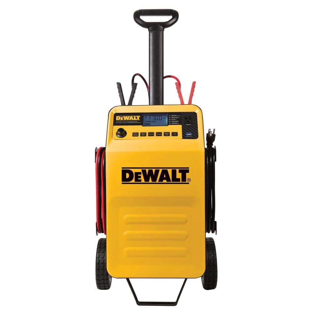DEWALT Battery Charger Rolling Maintainer With Engine Start Runnings