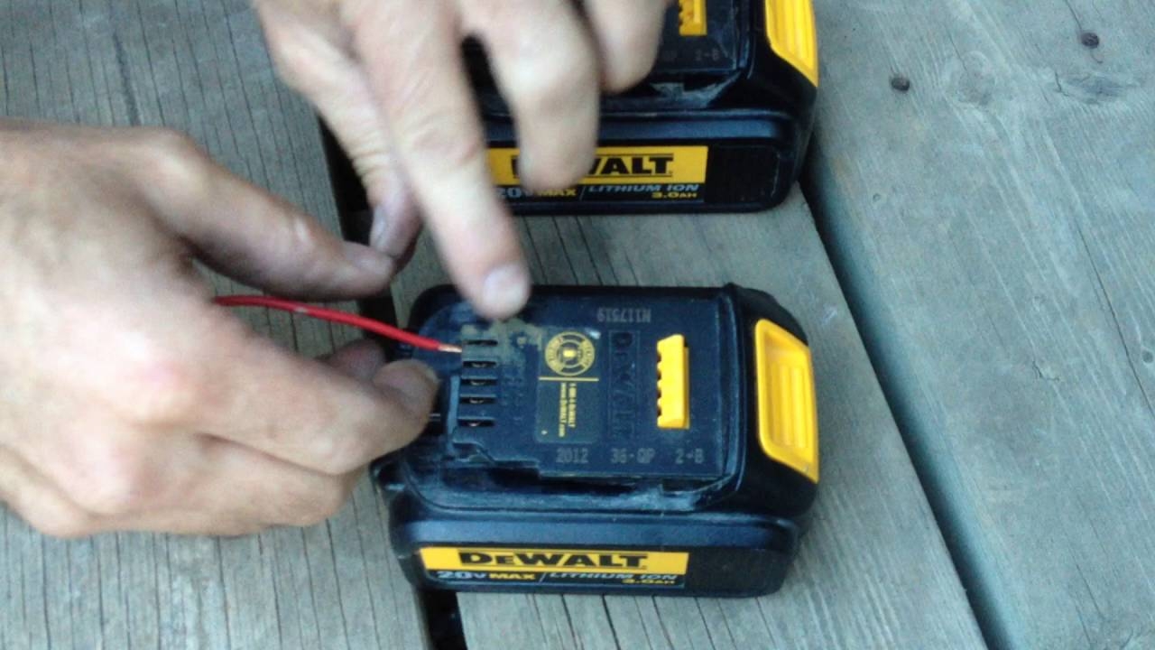 Dewalt Battery Charging Fix YouTube