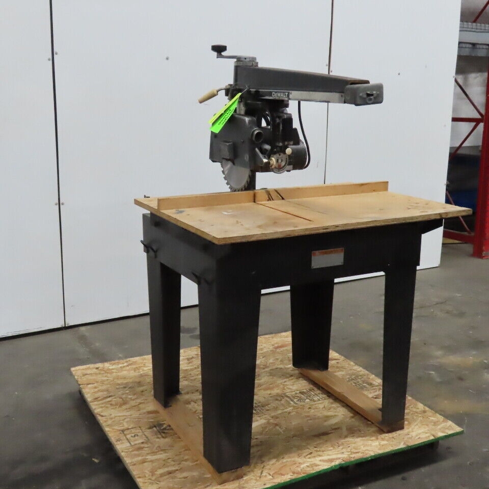 DeWalt Black Decker T1531 12 Radial Arm Saw Bevel Cut 110 220V 1Ph 3450RPM EBay