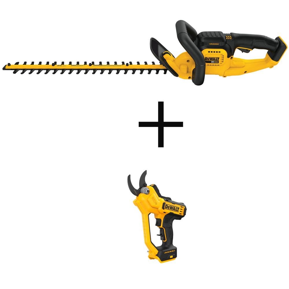 Dewalt Brandclub 20V MAX Cordless Battery Powered Hedge Trimmer Cordless Pruner Tools Only 