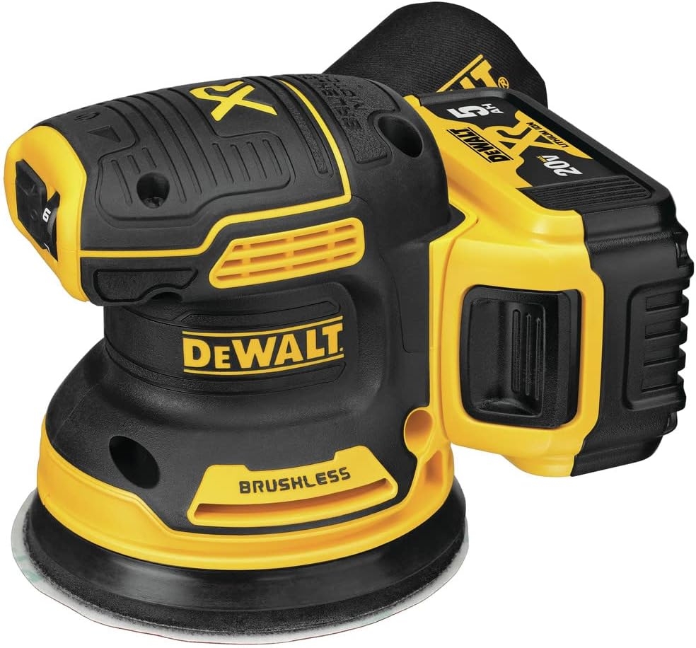 Dewalt Brandclub DEWALT 20V MAX Random Orbital Sander Kit DCW210P1 