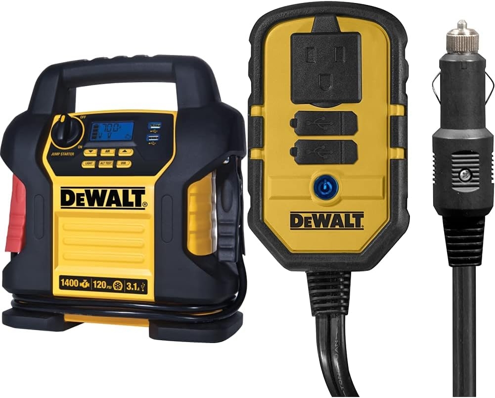 dewalt jump starter air compressor