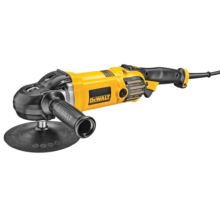 DEWALT Buffer Polisher 7 in 9 in 12 Amp Variable Speed Dial 0 3 500 RPM s Corded DWP849X Power Polishing Tools Amazon