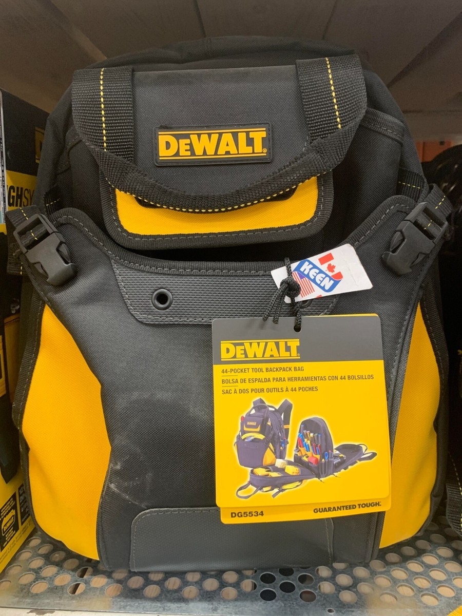 DEWALT CANADA 44 Pocket Tool Storage Backpack