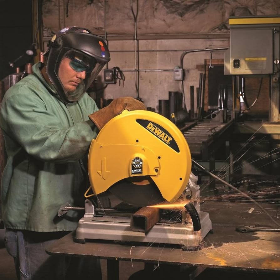 DEWALT Chop Saw Quick Change 14 Inch Old Model D28715 Cut Off Saw Amazon