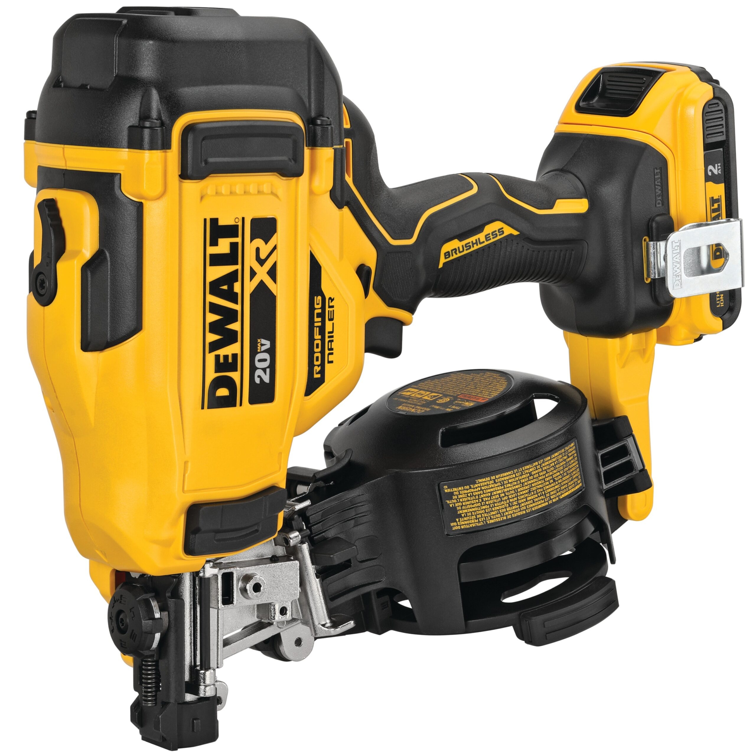 DeWalt Cordless Roofing Coil Nailer Body Only Battery Coil Nailer Gun
