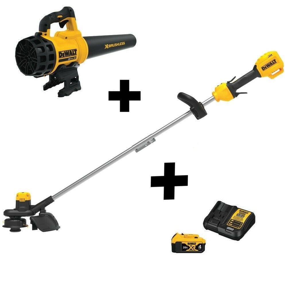 dewalt weed eater and blower combo