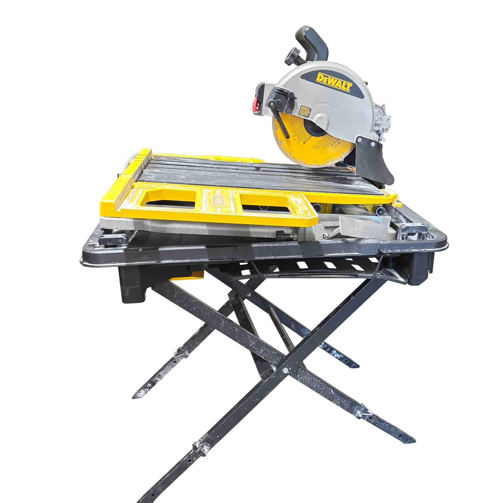 DeWalt D36000 Heavy Duty 10 inch Wet Tile Saw Local Pickup Only