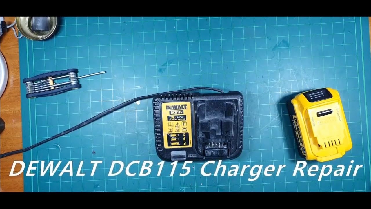 DEWALT DCB115 Charger Repair YouTube