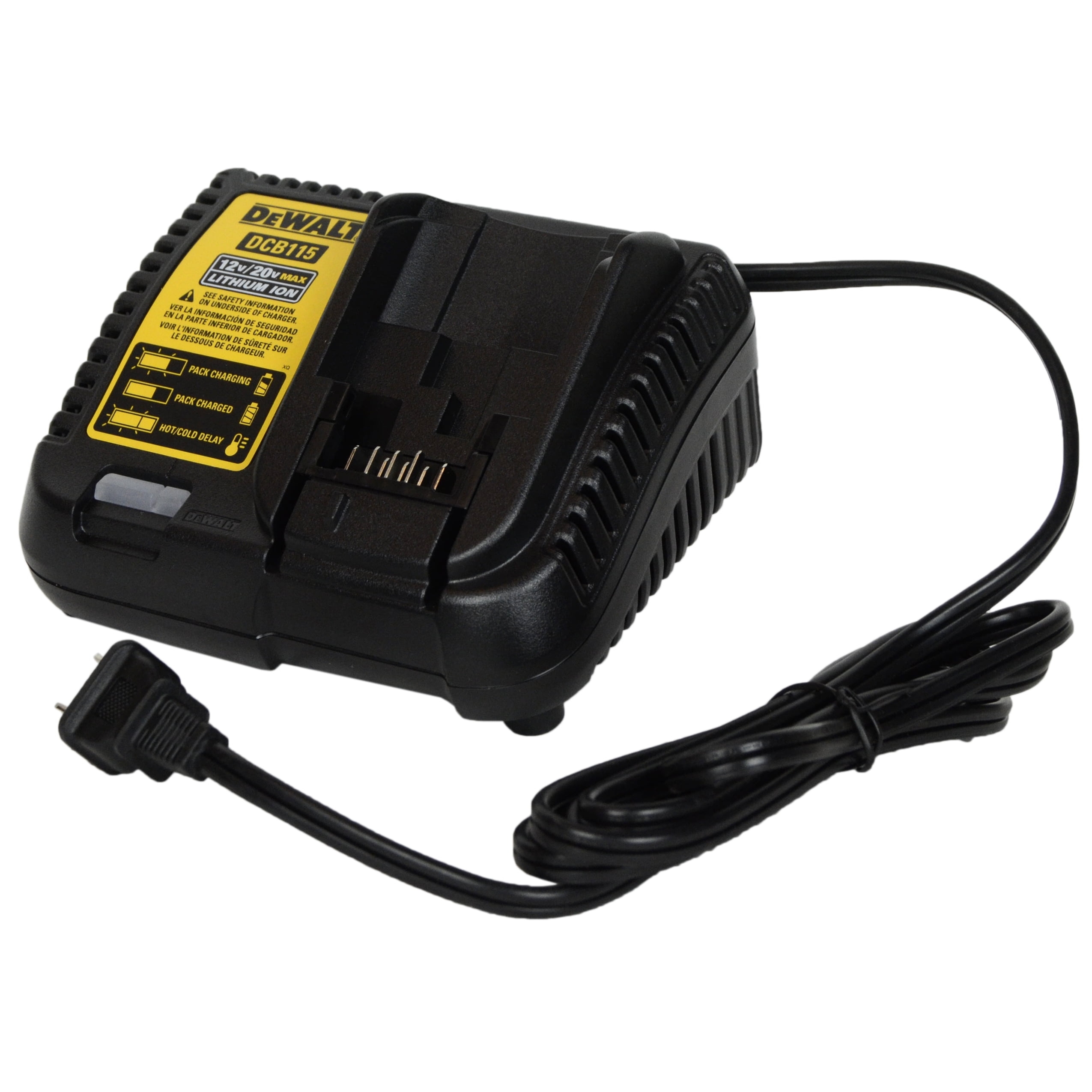 Dewalt DCB115 Fast Powered 12V 20V Max Lithium Ion Charger 