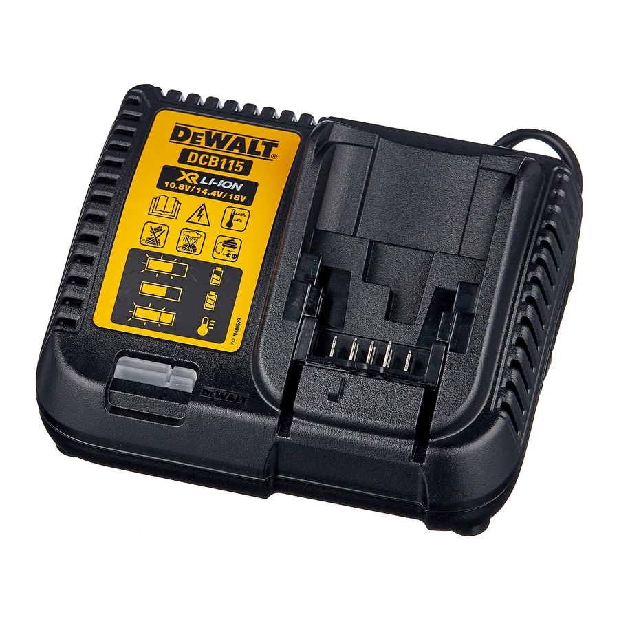 DEWALT DCB115 INSTRUCTION MANUAL Pdf Download ManualsLib