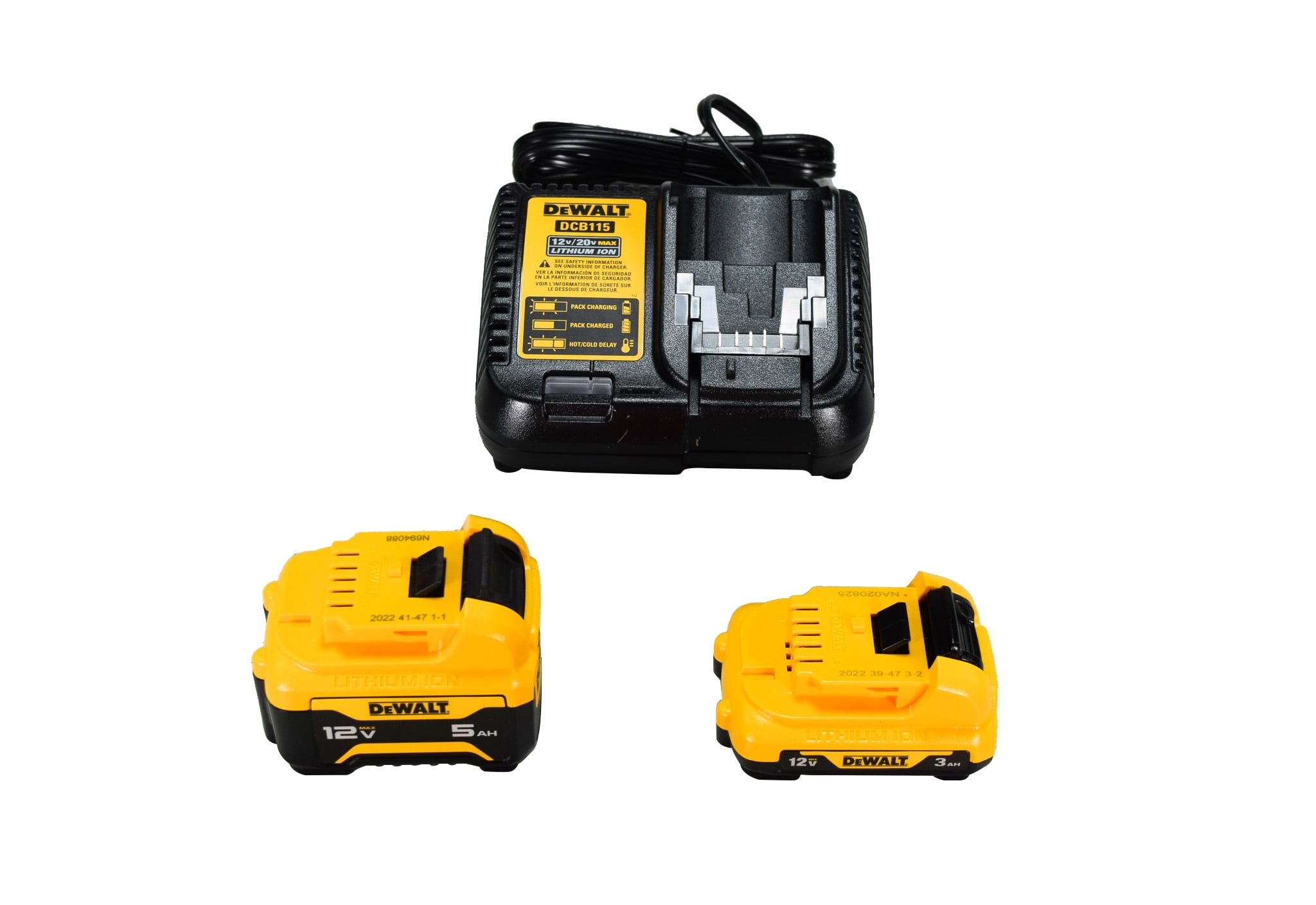 dewalt 12 volt battery and charger